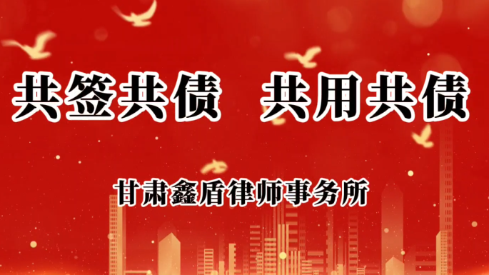 共签共债 共用共债